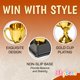 thumbnail image 4 of Juego de 6 copas de trofeo doradas Playbees de 18 cm, 4 of 7
