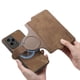 thumbnail image 5 of Funda Billetera Magnética para Honor 200 Lite Soporte Tarjetas Desmontable Marrón, 5 of 6