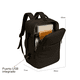thumbnail image 2 of Mochila De Viaje Avión Cabina Gran Capacidad Usb 20 Lts, 2 of 6