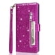 thumbnail image 5 of Funda para FOXDOCK Elegante funda Samsung Galaxy S25 Ultra Glitter con cremallera-Ideal para el uso diario, 5 of 5