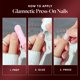 thumbnail image 5 of Uñas postizas Press On Glamnetic x Harry Potter™ Lumos cortas squoval, 5 of 6
