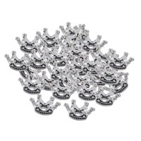 Bothyi - 50 Colgantes Encantadores De Corona 3D Para Collar, Manualidades, Joyería, Estilo B