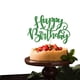 thumbnail image 4 of Decoración para tartas Naicaek hecha a mano con purpurina para felicitación de cumpleaños, color ver, 4 of 7