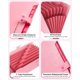 thumbnail image 4 of Carpeta expandible BiuLeon 8 bolsillos A4/Letter rosa – Pack de 2, 4 of 8