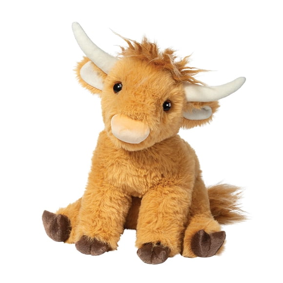Peluche de peluche Douglas Scottie Highland Cow, 18 cm