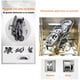 thumbnail image 4 of Coche Doble Duo Reclinable 6 Modos En 1 LuBabycas Gris, 4 of 8