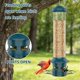 thumbnail image 2 of Comedero para pájaros WeefeEtc a prueba de ardillas, metal, capacidad de 1,8 kg, 2 of 6
