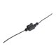 thumbnail image 1 of Coche HID Enchufe De Cable Eléctrico Con 14AWG Cable Clips De Mazo De Cables 1pin-Negro, 1 of 5