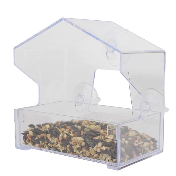 Comedero para Pájaros de Ventana Exterior Perky-Pet 345 Transparente 0,23 kg