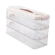 thumbnail image 4 of Contenedores De Almacenamiento De Alimentos Con Tapa Organizador De Refrigerador Contenedor Para Carne Cocina 3 Capas, 4 of 5
