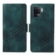 thumbnail image 1 of Carcasa FOXDOCK OPPO A94 4G de cuero PU, diseño acolchado clásico, protección contra caídas y rayones, 1 of 5