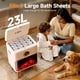 thumbnail image 2 of Calentador de toallas FEPPO de gran capacidad para baño 23L, 2 of 7