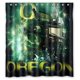 thumbnail image 1 of Cortina de ducha con diseño moderno de los Oregon Ducks, juego de cortinas de baño con ganchos, tamaño 66 x 72 pulgadas, 1 of 3