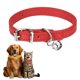 thumbnail image 1 of Collar para Perro Uxcell con Campana Hebilla Ajustable Cuero PU Collares para Perros 10" Rojo, 1 of 7