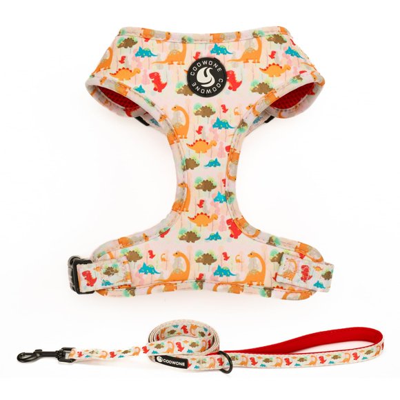 Juego de arnés y correa COOWONE talla S 13‑19 cm sin tirón