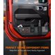 thumbnail image 5 of Organizador metálico negro de 2 piezas para puerta – Jeep JL/JT (MEALAM), 5 of 7