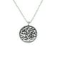 thumbnail image 1 of Collar Arbol De La Vida Plateado Oxidado Plata 925, 1 of 2