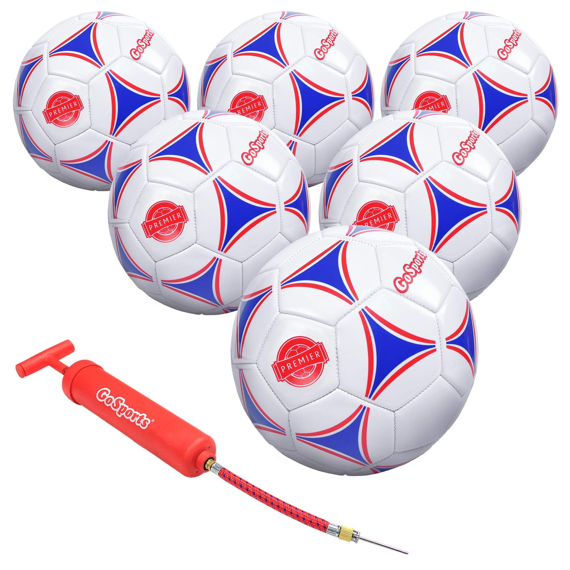 Balón De Fútbol Gosports Premier Con Bomba De Primera Calidad, Talla 5