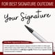 thumbnail image 3 of Sello de firma personalizado Signature Stamp 904, autoentintado, 3 of 8