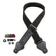 thumbnail image 5 of Correa de guitarra acústica ajustable con soporte para púas, correas de hombro universales acolchadas suaves para guitarra, cinturones con púas para negro, 5 of 5