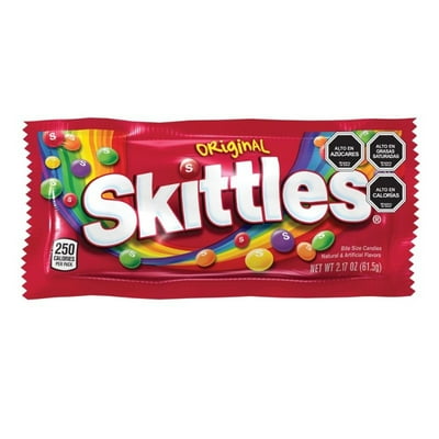Caramelos Masticables Sabor Original 62 G Skittles