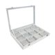 thumbnail image 2 of Caja De Almacenamiento De Joyas, Tocador, Contenedor, Estuche De Almacenamiento De Joyas, Caja De Regalo Para Collares, 12 Rejillas, 2 of 3