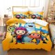 thumbnail image 1 of Beat Bugs Bedding Set Single Twin Full Queen King Size Bed Set Adult Kid Bedroom Duvetcover Sets 3D Print Anime Bed Sheet Set Bed Sheets, 1 of 5