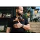 thumbnail image 2 of Camisa portabebés Lalabu Dad Shirt Pure Black para hombre XL, 2 of 8