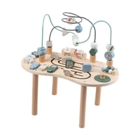 Magideal - Boad Maze Board Juguete Colorido Montaña Rusa Coordinación Manual De La Mano Beeds Roller Roller Círculo Educativo De Juguete Para Niños Niños Niños