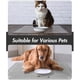 thumbnail image 4 of Tapete absorbente para comedero de perros y gatos, antimanchas y de secado rápido. Suministros innovadores para mascotas. Dispensador de agua para perros y gatos. Tazón para bebederos desordenados (48, 4 of 7