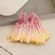 thumbnail image 1 of suxuMhao Decoración Paquete de 50 Borlas de 3in con Degradado Rosa-amarillo, Mini Borlas Ombré para Manualidades, Borla Colgante para Decoración de Linterna, Borlas DIY para Proyecto de Arte y, 1 of 4