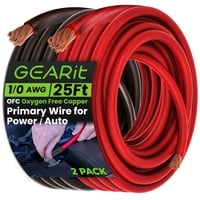 Kit De Cable De Batería Gearit De 0 Awg Ofc De 7,6 M