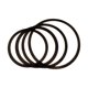 thumbnail image 5 of Kit De Amortiguación De Tambor De Piel De Cabeza De Tambor De 4 Piezas, Piezas Para Tambor Africano Negro 12 13 14 16, 5 of 5