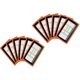 thumbnail image 1 of Muñequera Pro Athletics 9,5 x 16 cm Naranja – Pack de 12, 1 of 6