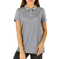 Polera Cooldry Quebec Manga Corta Mujer Gris