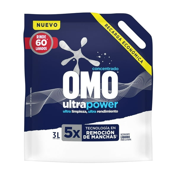 Detergente Líquido Ultra Power Doypack, 3 L
