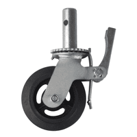 Ruedas 6 Kit De Andamio Freno Y Base Husillo Bryo