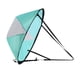 thumbnail image 3 of Tablero Emergente Instantáneo De Paleta De Viento De Viento A Favor De PVC Portátil De 42 Pulgadas Azul Claro, 3 of 5