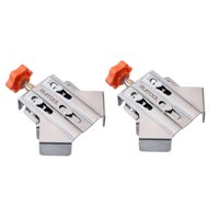 Magideal - Abrazadera De Esquina Para Carpintería, Mordaza Ajustable, Fijación De Clip De Ángulo De Sujeción Firme, Abrazaderas De Ángulo Recto De 90 Grados Para 2 Piezas De Forma Abierta