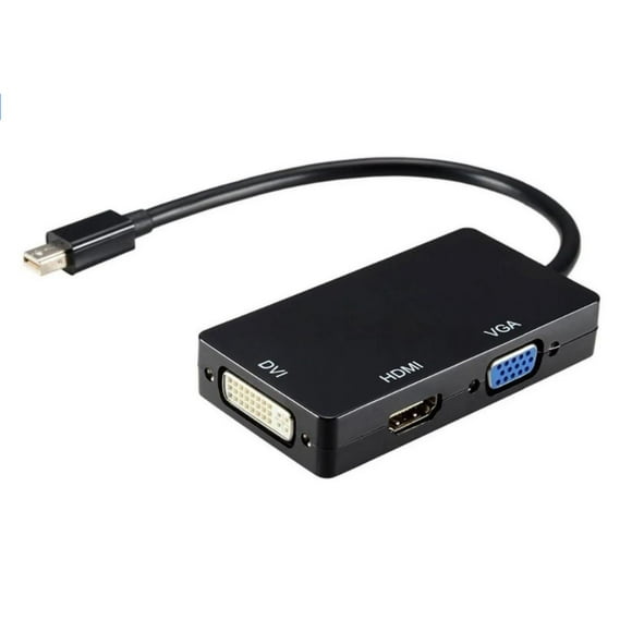 Adaptador Mini Display Port A Hdtv Vga Dvi compatible