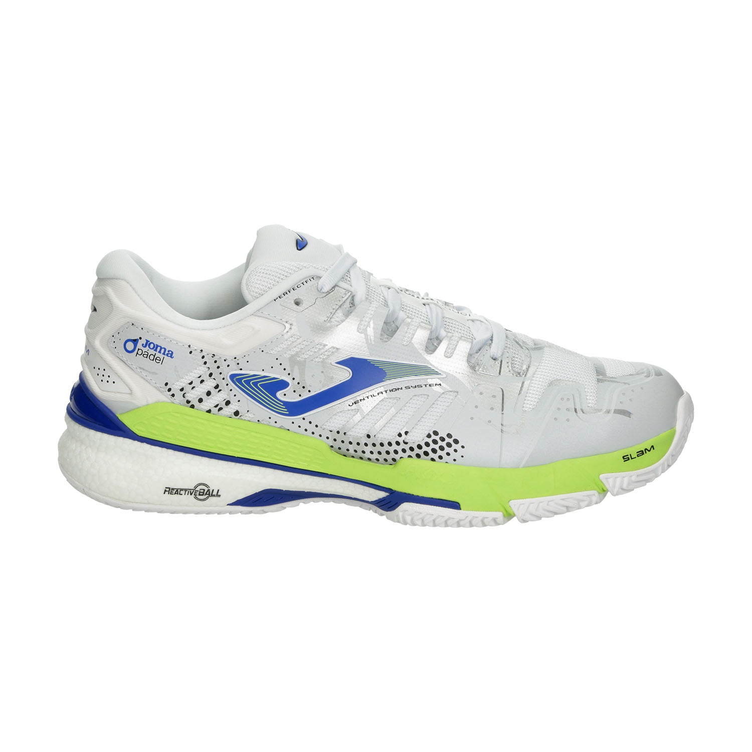 Zapatilla Pádel Hombre Slam Blanco Joma