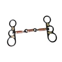 Ioensy - Bocado De Metal Ligero Para Exteriores Con Boca De Caballo, Equipo Ecuestre