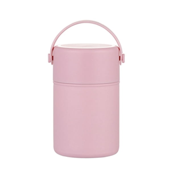 Termo para sopa con aislamiento al vacío de 35 oz, recipiente de acero inoxidable para comida caliente