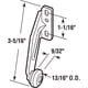 thumbnail image 2 of Drawer Track Roller Slide-Co 22797 para mano derecha, acero 13/16, 2 of 2
