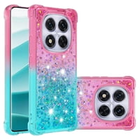 Foxdock - Funda Para Xiaomi Redmi Note 14 Pro 5G Con Diseño Gradiente Y Brillo Líquido Antigolpes Tpu