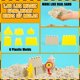 thumbnail image 4 of Set de juego para niños Sensory Bin Carolart Construction Tractor Sand, 4 of 7