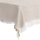 thumbnail image 4 of REGALWOVEN Mantel Rectangular de Algodón y Lino con Borlas para Mesa de Comedor Caqui 51"x91", 4 of 5