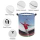 thumbnail image 4 of Cristiano Ronaldo Cesta de lavandería de gran capacidad redonda con asa, bolsa para ropa sucia plegable, almacenamiento para dormitorio, baño y lavadero 44x35 cm, 4 of 6