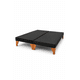 thumbnail image 1 of Base de Cama King Negra en Felpa, 1 of 3