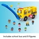 thumbnail image 5 of Autobús escolar de juguete Fisher-Price Little People con 9 figuras, 1 o más Y, 5 of 6